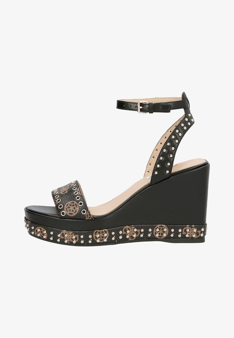 Guess Sandalias de tacón - black