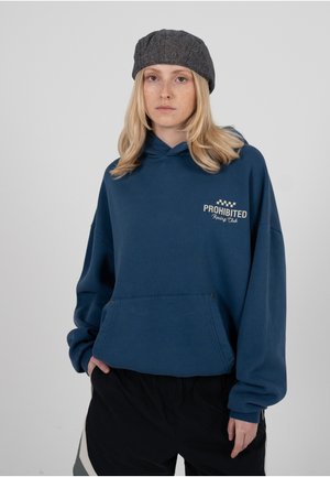 RACING CLUB - Sweat à capuche - blue