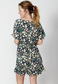 Koroshi SLEEVE SHORT - Rochie de zi - navy