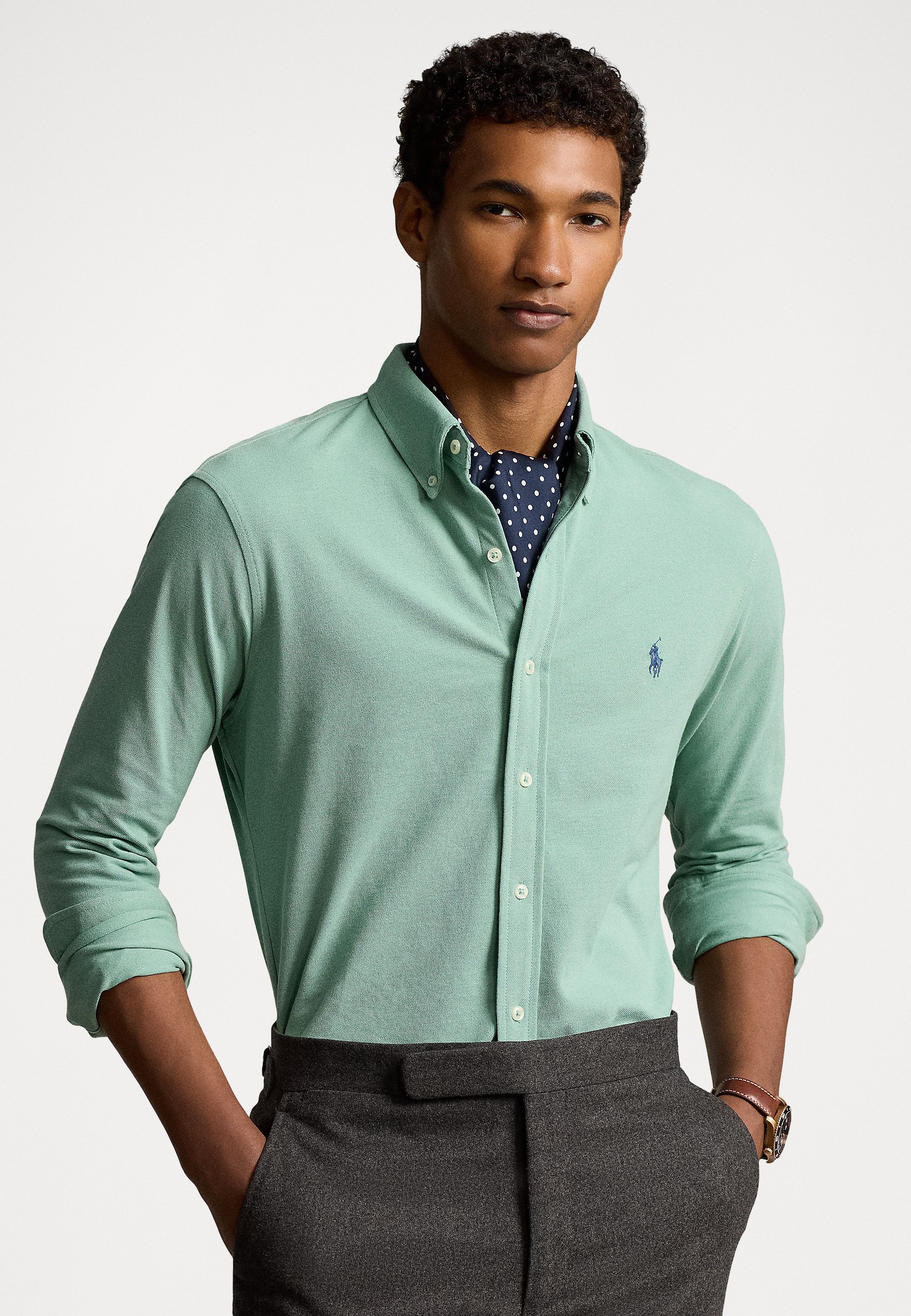 Polo Algodon Hombre Camiseta Polo Ralph Lauren Classic Fit Cotton