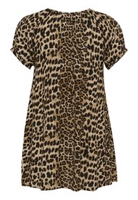 Kaffe Curve Tunika - classic leopard