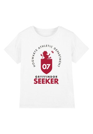 Cotton Soul, HARRY POTTER GRYFFINDOR SEEKER  UNISEX - Print T-shirt - white