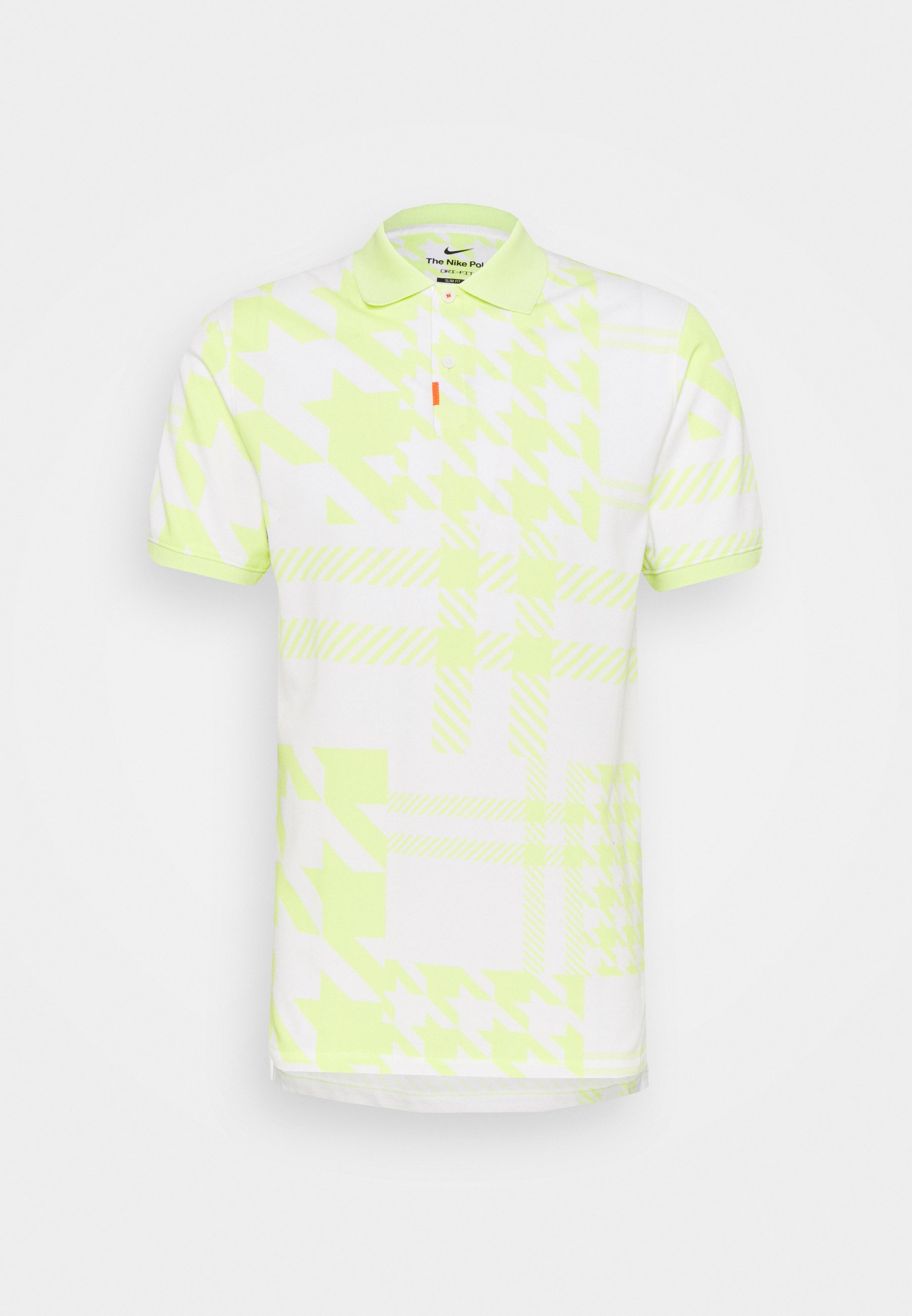 yellow nike golf shirt