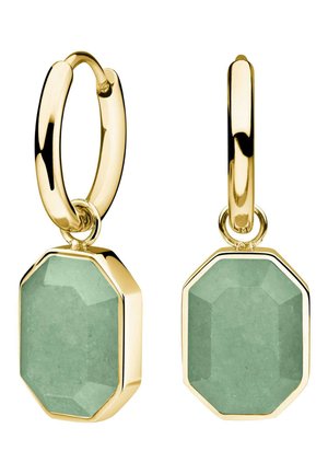 GEOMETRIC JADE  - Earrings - gold-coloured
