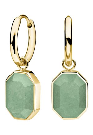 Rosefield GEOMETRIC JADE  - Oorbellen - gold-coloured