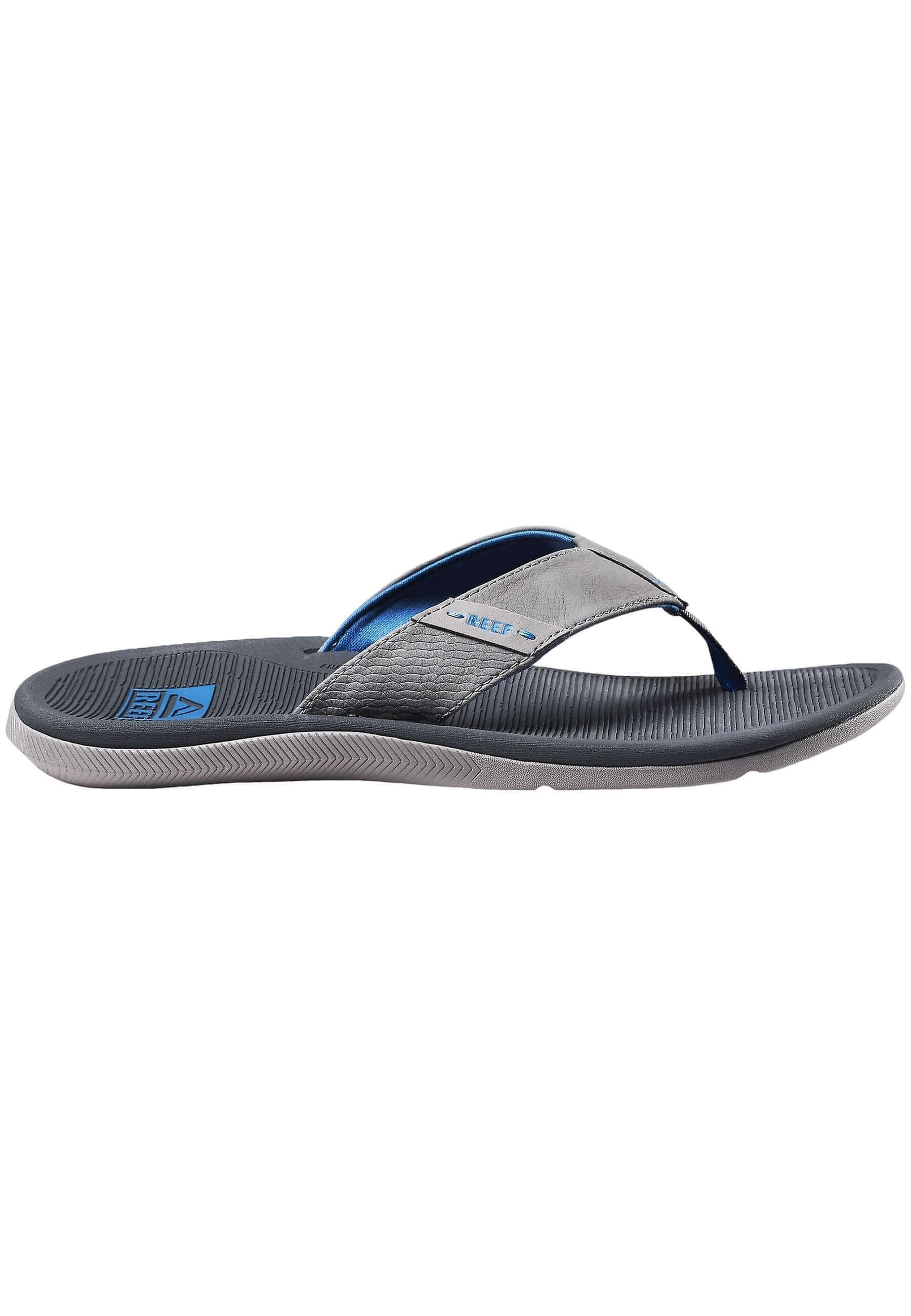 Reef REEF SANTA ANA - Teensandalen - blue grey/grijs - Zalando.nl