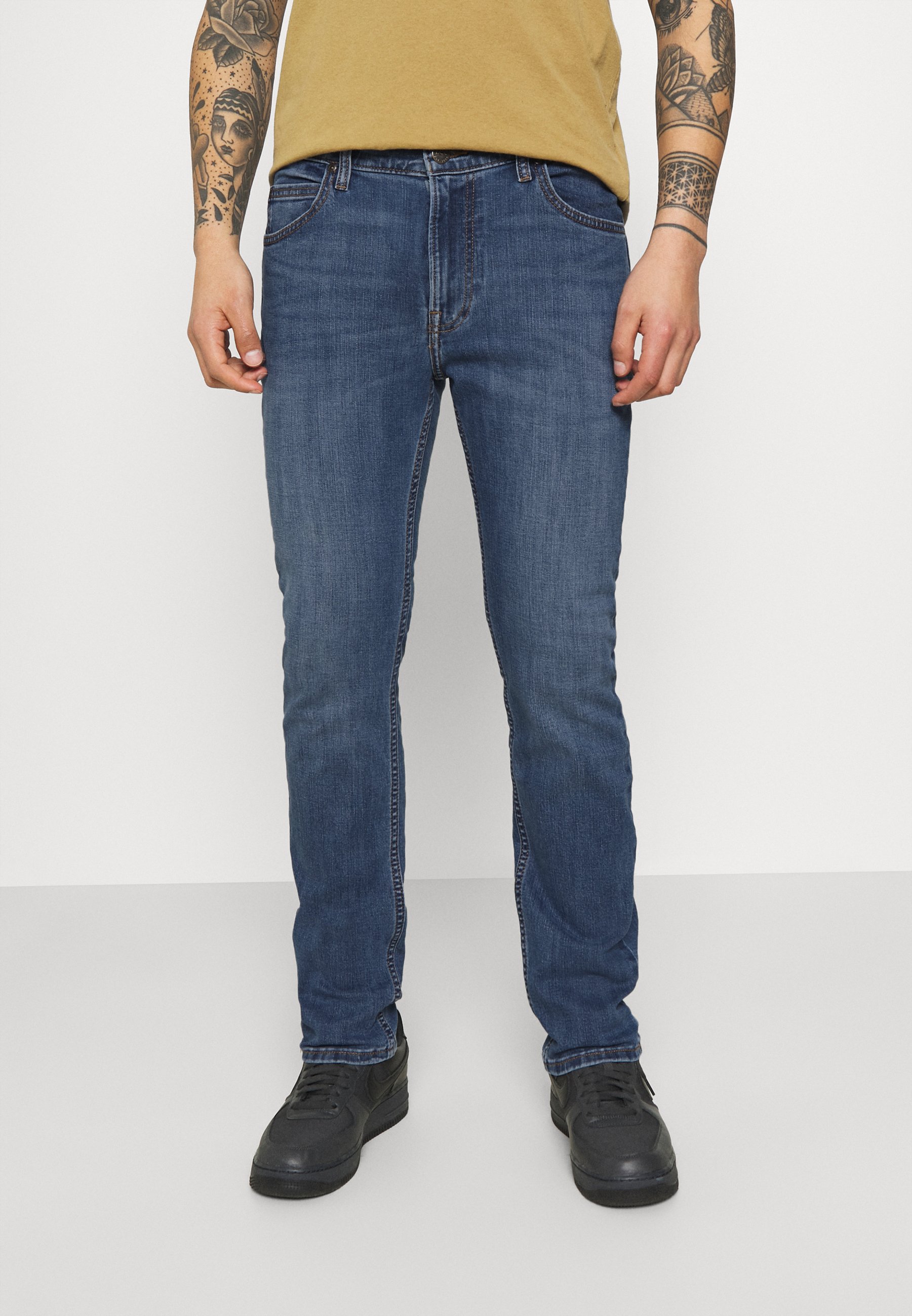 Lee RIDER - Prigludę džinsai - blue denim/mėlynų džinsų - Zalando.lt