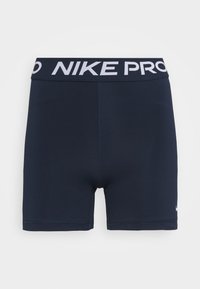 SHORT - Leggings - obsidian/white