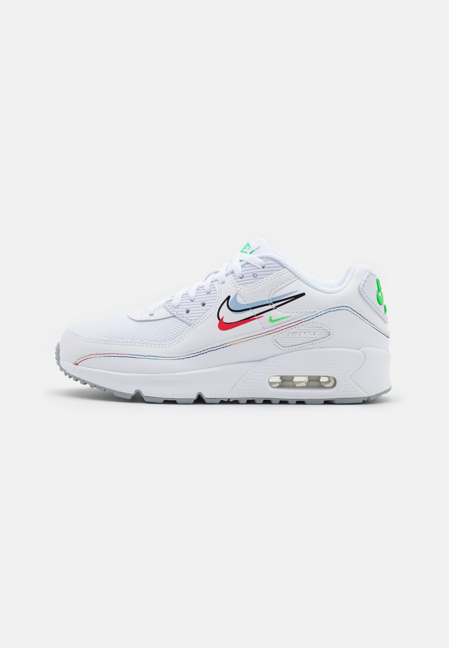 Nike Sportswear Air Max 90 Unisex Sneakers Laag White Light Green Spark Wit Zalando Nl