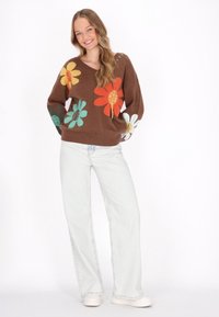 myMo Strickpullover - coffee