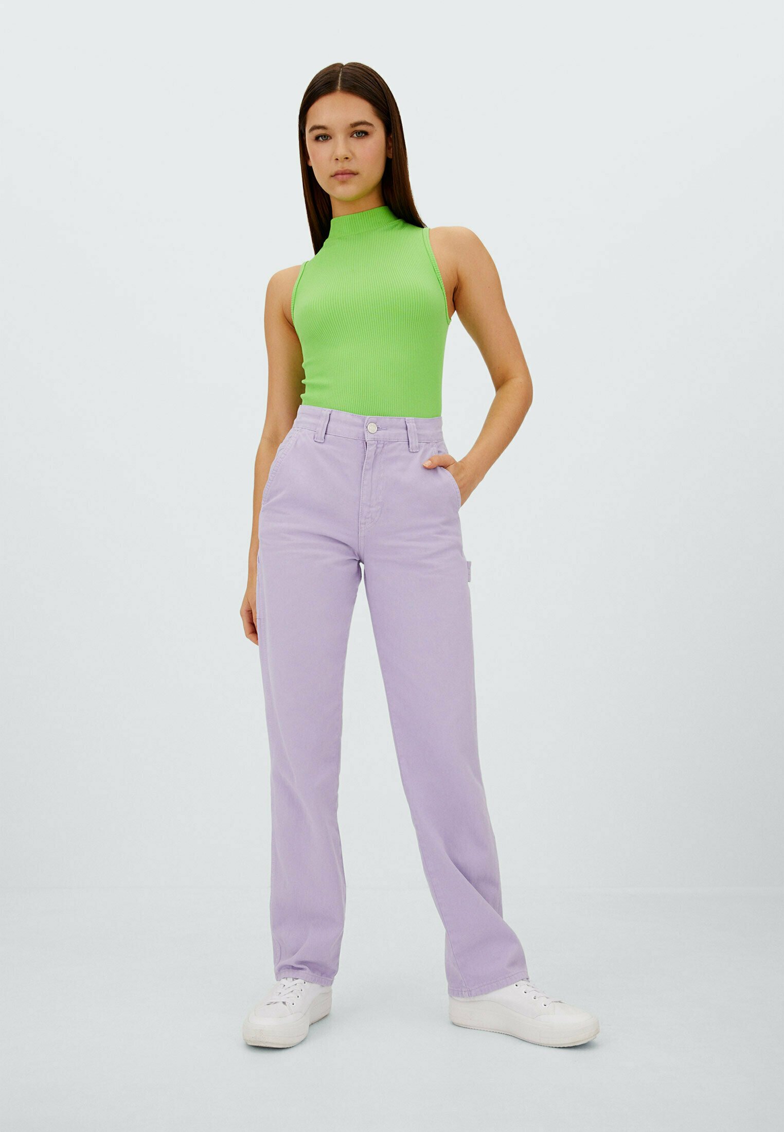 Straight leg jeans 