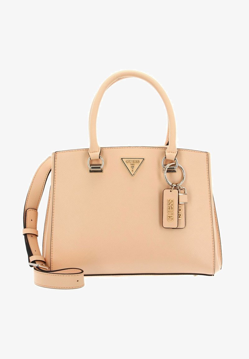 Guess NOELLE GIRLFRIEND SATCHEL - Geantă de mână - apricot cream