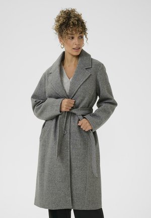 CAMELIA - Klasický kabát - grey melange