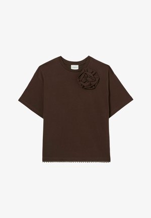 Claudie Pierlot, TEE SHIRT - Camiseta estampada - chocolat