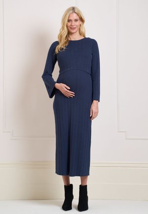 Seraphine, MATERNITY & NURSING - Vestido de punto - navy blue