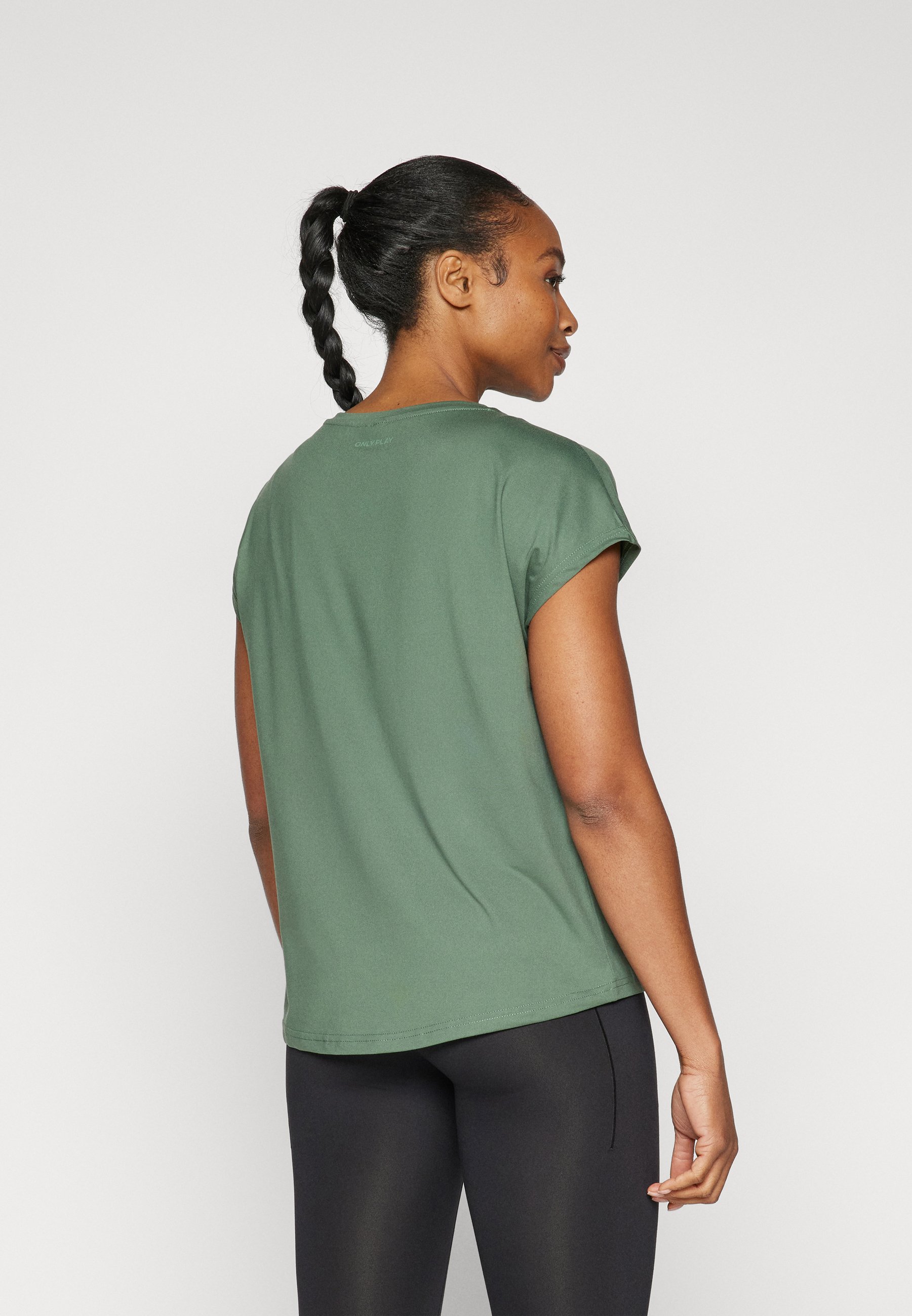 売れ筋商品|||オンリープレイ Tシャツ レディース トップス ONPAUBREE LIFE ON BAT LOOSE TEE - Basic T-shirt - duck green ONLY Play ONPAUBREE LIFE BAT LOOSE TEE - T-shirt basic