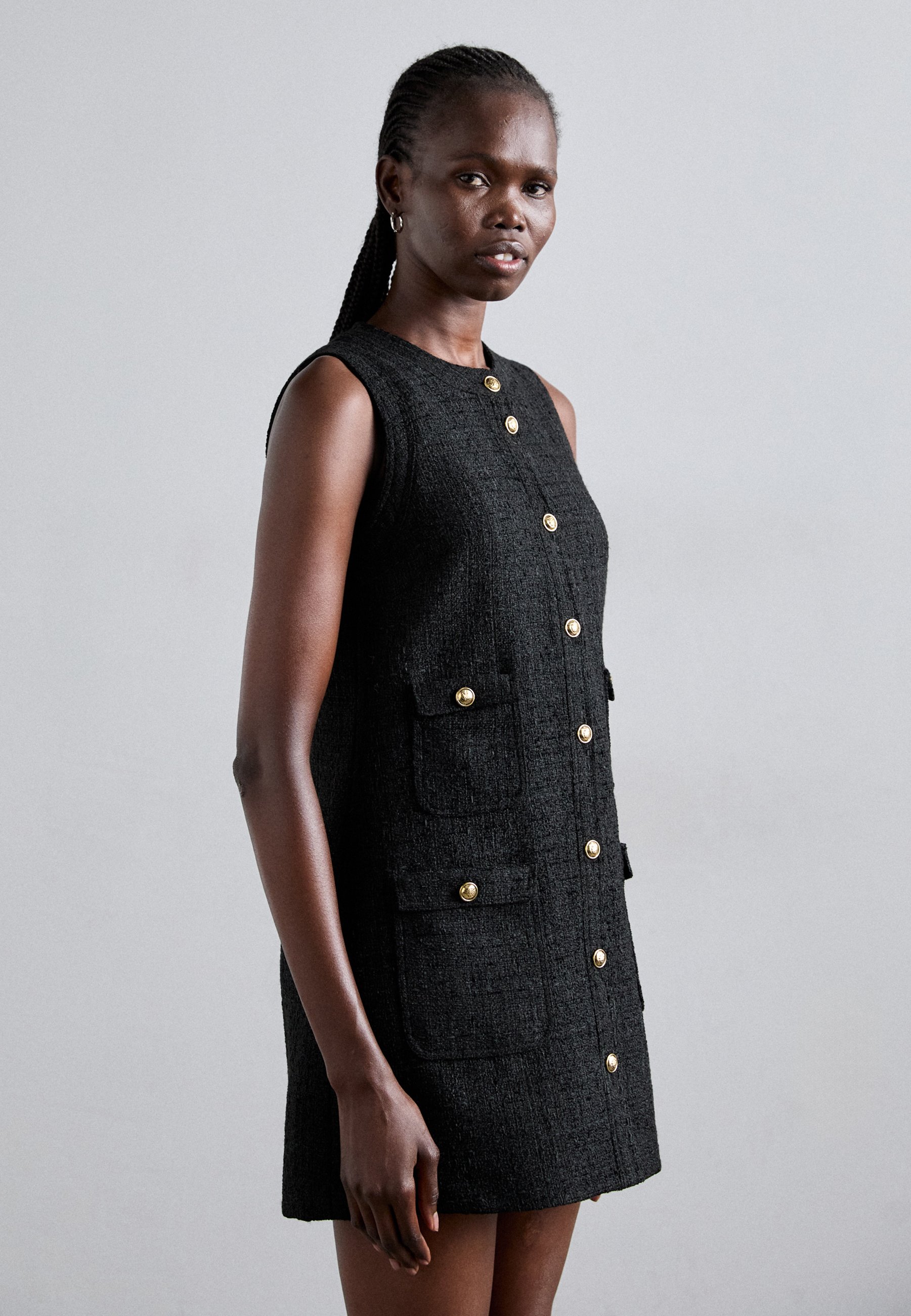 sandro PIPPA - Shift dress - noir/black - Zalando