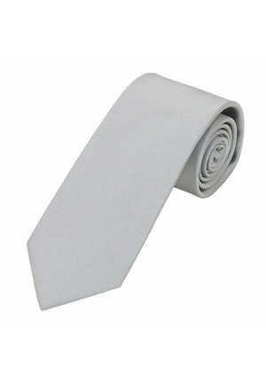 BASIC SHIRT UNI - Krawatte - silber