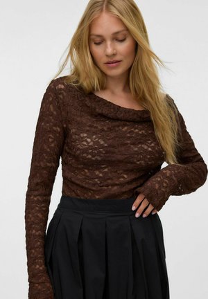 Vero Moda, TOP VMTALULA TOP - Blouse - chicory coffee