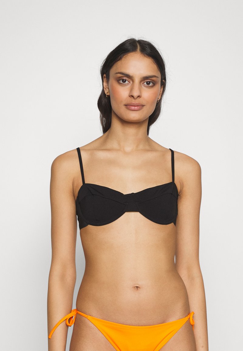 Calvin Klein Swimwear BALCONETTE - Horní díl bikin - pvh black