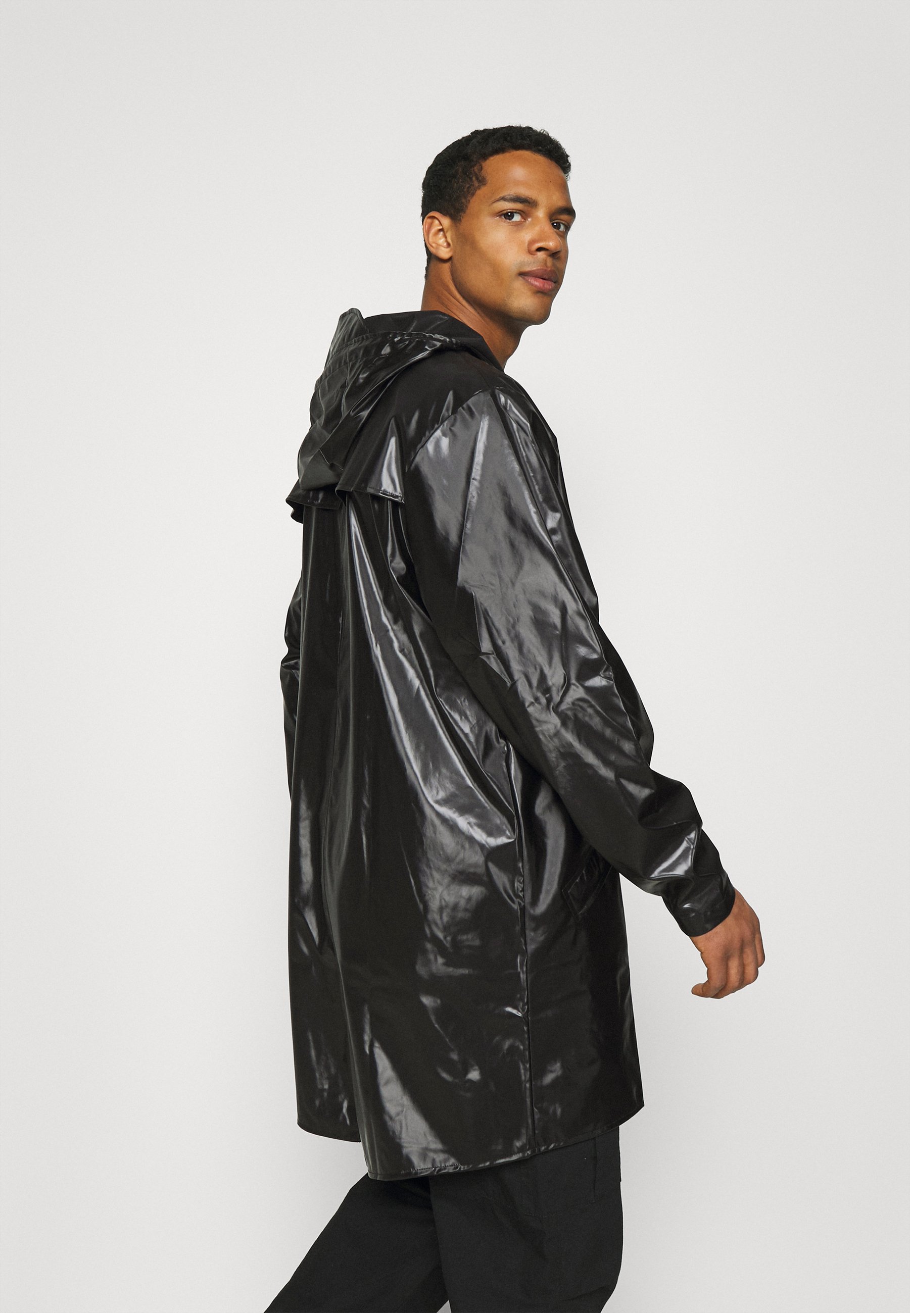 rains glossy jacket