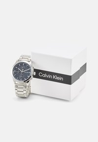 Calvin Klein BRUSHED DIAL BRACELET - Cronógrafo - silver-coloured /blue