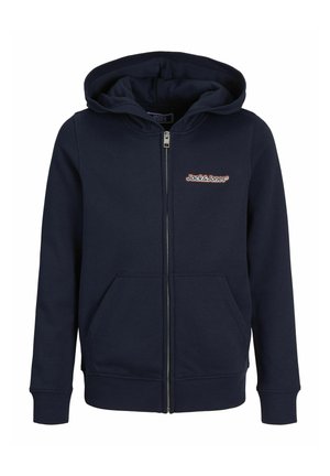 KAPUZENPULLOVER LOGO JUNIOR - Felpa con zip - sky captain