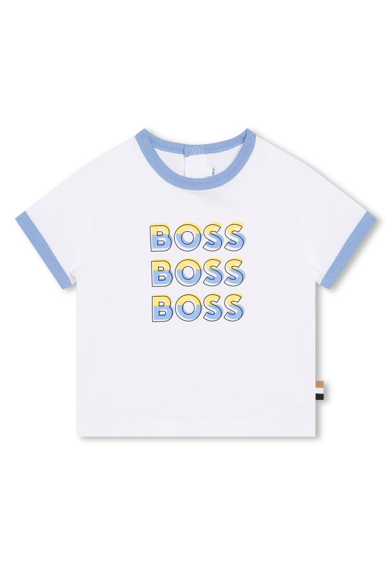 BOSS Kidswear T-shirt print wit BOSS Kidswear T-shirt print wit
