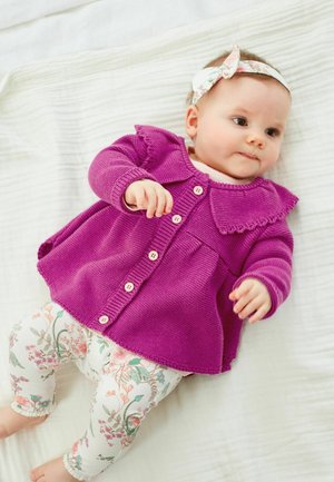 Cardigan - raspberry pink