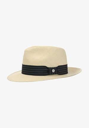 Lierys STRIPED RIBBON PANAMA - Hat - natur