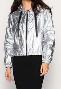 Liu Jo Jeans Giubbotto Bomber - silver-coloured