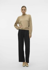 Vero Moda VMLEAF - Pullover - silver mink