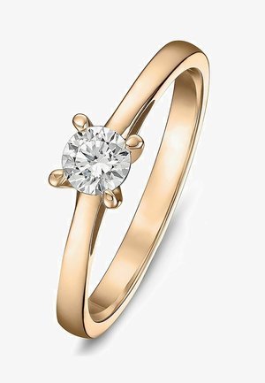 CHRIST Ring - roségold-coloured