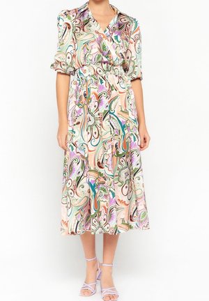 Robe chemise - beige