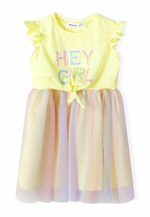 TUTU GLITTER - Cocktailklänning - yellow