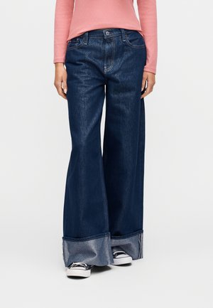 CUFF HEMM ISLINGTON - Baggy fit teksad - medium indigo