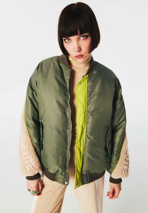 SHEARLING MIX - Veste mi-saison - green