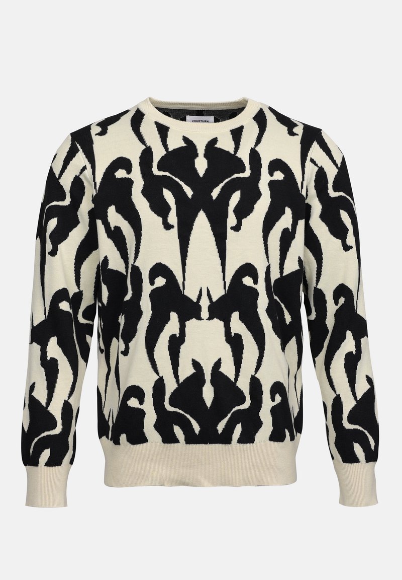 YOURTURN Trui beige YOURTURN Trui beige