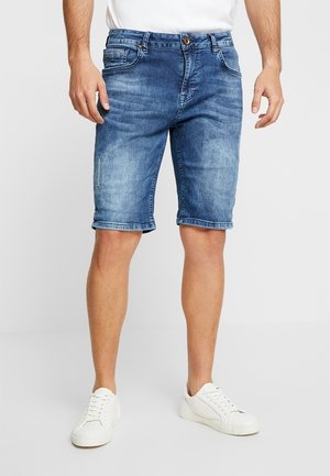Jeansshort - dark-blue denim