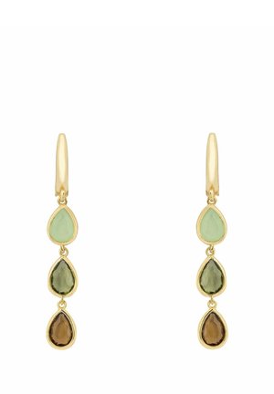 SARDINIA TRIPLE TEARDROP - Korvakorut - brown