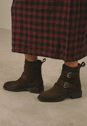 BALAGAN, BALAGAN - Botines camperos - dark chocolate velvet