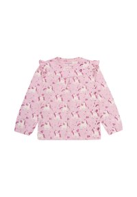 Minymo LONG SLEEVES SET ALL OVER PRINT - Nachtwäsche Set - bleached mauve
