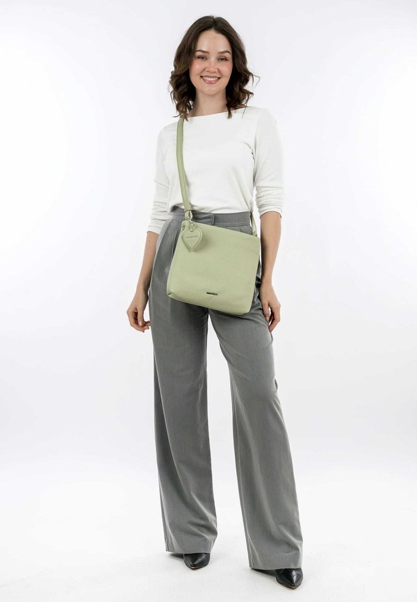 UMHÄNGE ENIE - Umhängetasche - pistachio