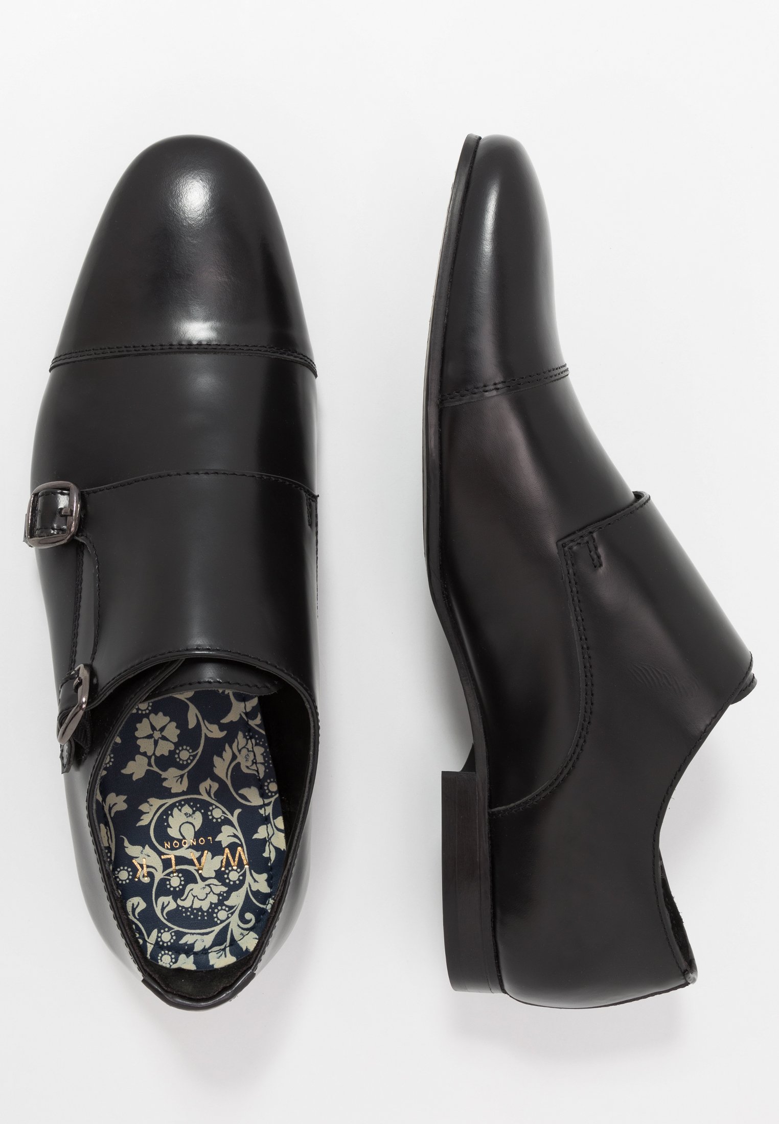 HENDRIX MONK Slip ins smooth black HENDRIX MONK Slip ins smooth black