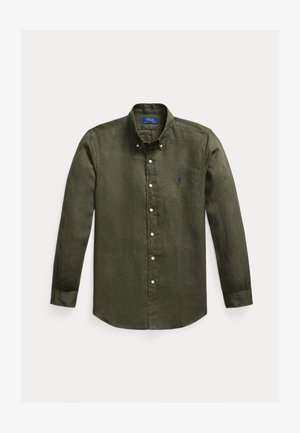 Polo Ralph Lauren CUSTOM FIT LINEN SHIRT - Cămașă - armadillo
