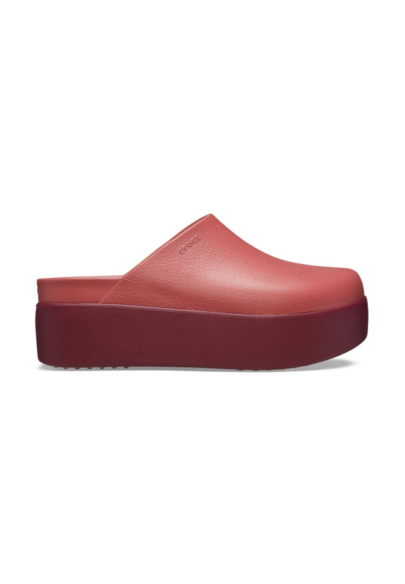 Crocs DYLAN PLATFORM - Sabots - hot blush