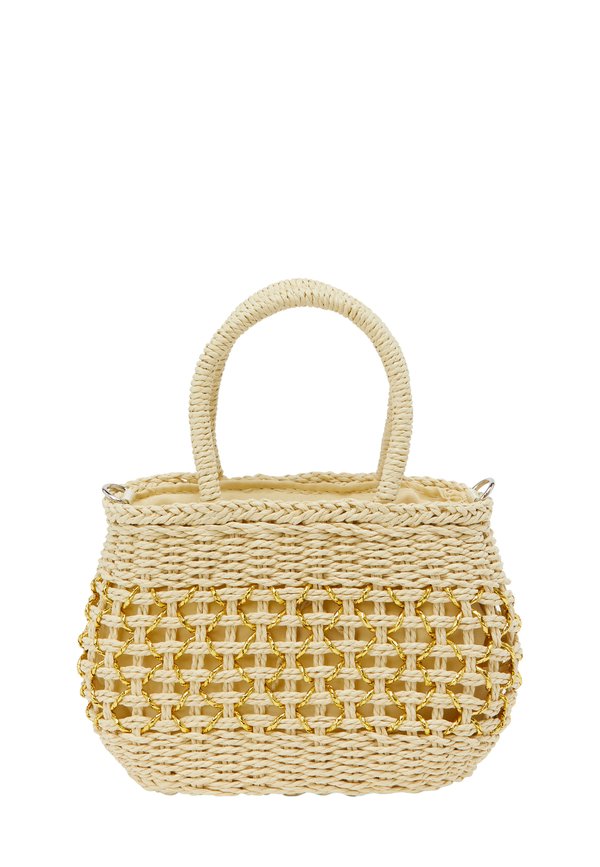 SHOULDER - Handtasche - beige