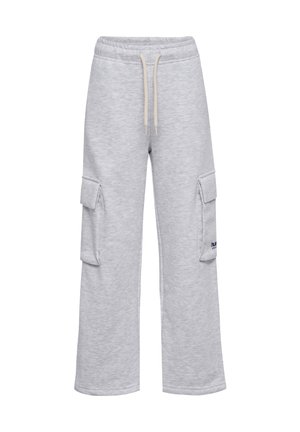 Träningsbyxor - light grey melange