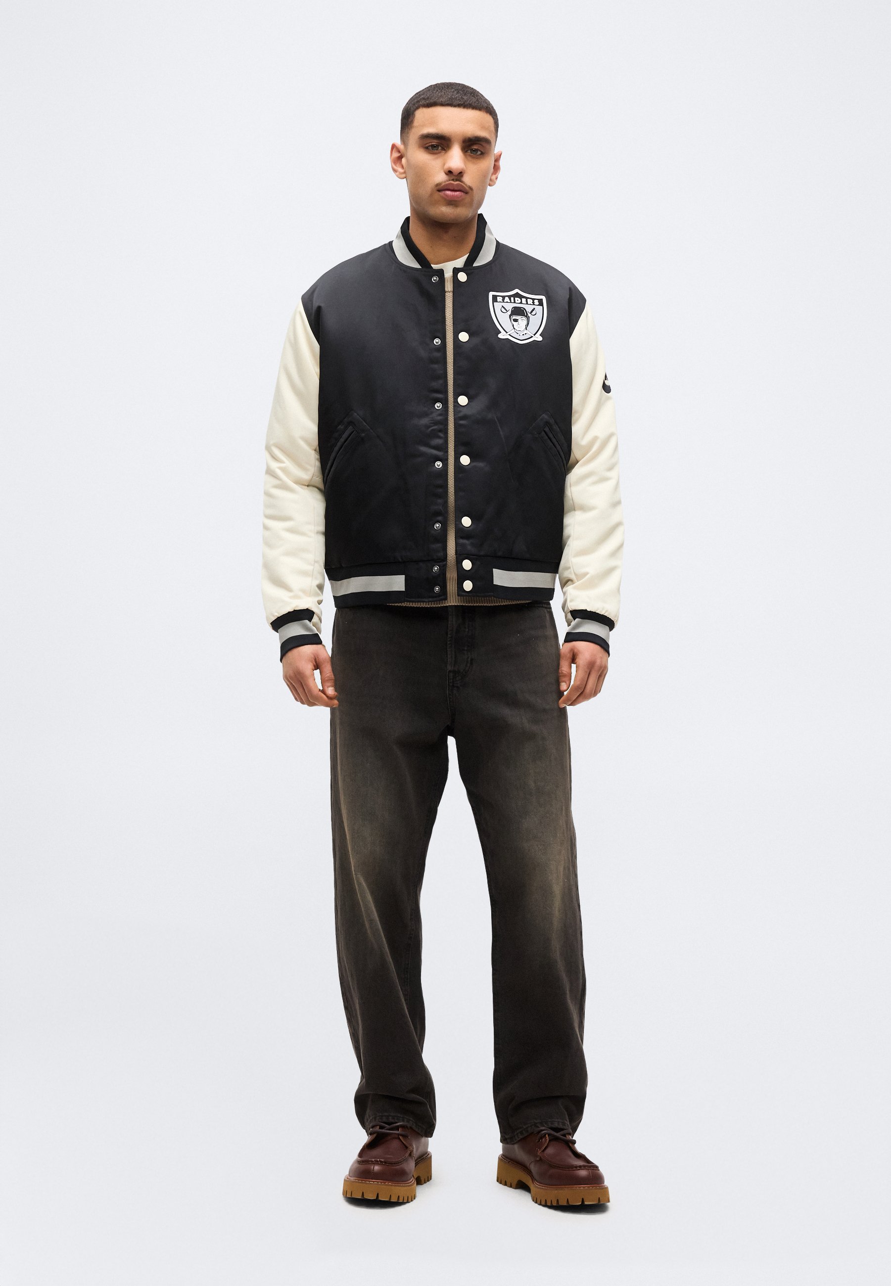 Nike Performance NFL LAS VEGAS RAIDERS JACKET - Club wear - black
