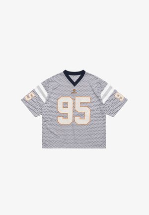 PROHIBITED, 95 TRIKOT TEE - T-shirt imprimé - grey